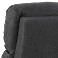 Fotoliu cu recliner Siom, Actona, 67x87x100.5 cm, poliester/polipropilena, antracit