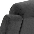 Fotoliu cu recliner Vansbro, Actona, 92x96x98 cm, poliester/otel, gri inchis
