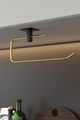 Suport rola servetele, Kağıt Havluluk, Suport de baie, 8x5x25 cm, Auriu