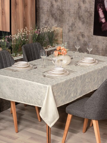 Fata de masa, L'essentiel Maison, Lavinia 160, Poliester, Crem