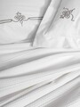 Double Quilt Cover Set & Pique, L'essentiel Maison, Guher, Bumbac, Alb
