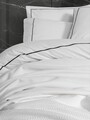 Double Quilt Cover Set & Pique, L'essentiel Maison, Mahur, Bumbac, Alb