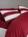 Lenjerie de pat dubla, L'essentiel Maison, Jolly, Bumbac Ranforce, Rosu/Alb