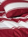 Lenjerie de pat dubla, L'essentiel Maison, Jolly, Bumbac Ranforce, Rosu/Alb