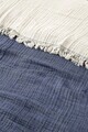 Cuvertura matlasata dubla, L'essentiel Maison, Muslin, Bumbac , Albastru navy