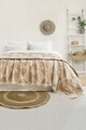 Set cuvertura de pat dubla 3 piese, L'essentiel Maison, Dolce, Bumbac , Bej