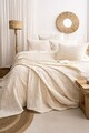 Set cuvertura de pat dubla 3 piese, L'essentiel Maison, Bambi, Bumbac, Crem