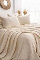 Set cuvertura de pat dubla 3 piese, L'essentiel Maison, Bambi, Bumbac, Crem