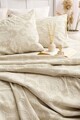 Set cuvertura de pat dubla 3 piese, L'essentiel Maison, Italo, Bumbac, Bej