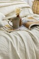 Set cuvertura de pat dubla 3 piese, L'essentiel Maison, Silvia, Bumbac, Crem