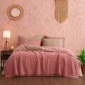 Cuvertura matlasata dubla, L'essentiel Maison, Muslin, Bumbac , Roz