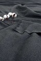 Cuvertura matlasata dubla, L'essentiel Maison, Marla, Bumbac reciclat, Antracit