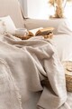 Cuvertura de pat, L'essentiel Maison, Rio, Bumbac reciclat, Bej