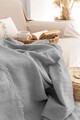 Cuvertura de pat, L'essentiel Maison, Rio, Bumbac reciclat, Gri deschis