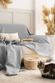 Cuvertura de pat, L'essentiel Maison, Rio, Bumbac reciclat, Gri deschis