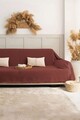 Cuvertura de pat, L'essentiel Maison, Rio, Bumbac reciclat, Caramiziu