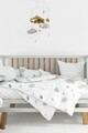 Lenjerie de pat pentru copii, L'essentiel Maison, Bulut, Bumbac Ranforce, Gri
