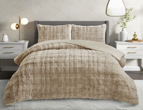 Set pilota si perna, L'essentiel Maison, Rabbit, Poliester, Bej