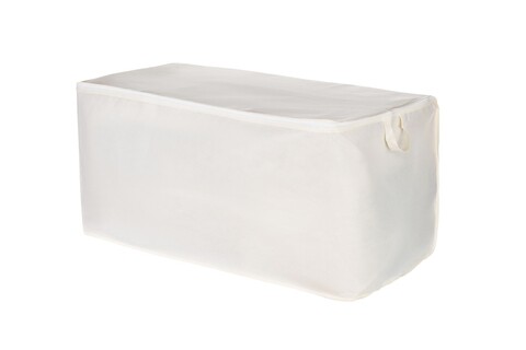 Cutie pentru depozitare, L'essentiel Maison, Quin Mini, Poliester, Crem