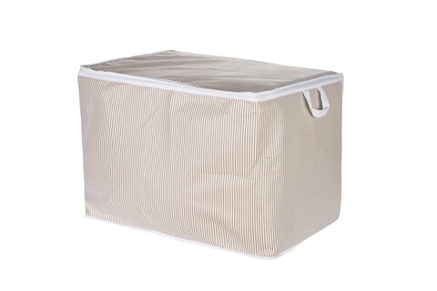 Cutie pentru depozitare, L'essentiel Maison, Violet Mini, Poliester, Bej