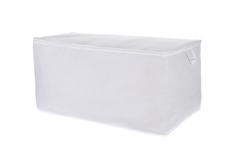 Cutie pentru depozitare, L'essentiel Maison, Quin Midi, Poliester, Alb