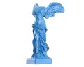Decoratiune, CY0334, 38x27x19 cm, Poliester, Albastru deschis