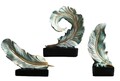Set de obiecte decorative, CY0367, Poliester, Verde menta