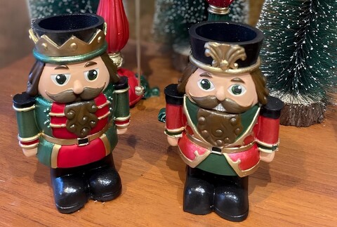 Set suporturi lumanari, CY0698, Poliester, Multicolor