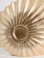 Decoratiune, Seashell, 8x24x26 cm, Poliester, Crem