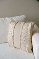 Husa de perna, KET001, 43x43 cm, 85% bumbac / 15% poliester, Bej
