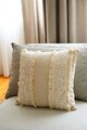 Husa de perna, KET001, 43x43 cm, 85% bumbac / 15% poliester, Bej