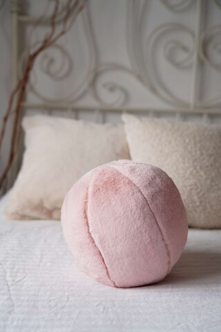 Perna, Pelus Top, 25x25x25 cm, 75% RECYCLED POLYESTER/25% POLYESTER, Roz