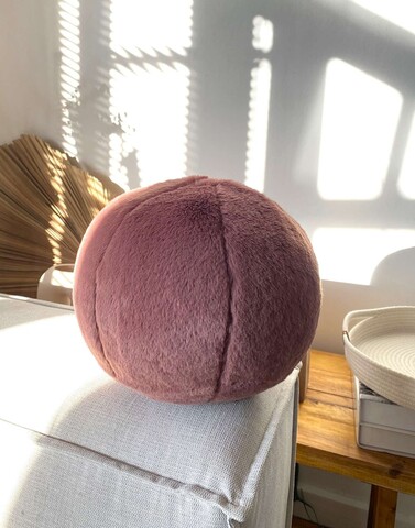 Perna, Pelus Top, 25x25x25 cm, 75% RECYCLED POLYESTER/25% POLYESTER, Redbud