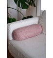 Perna, Teddy Roller, 50x14x14 cm, 75% RECYCLED POLYESTER/25% POLYESTER, Roz