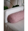 Perna, Teddy Roller, 50x14x14 cm, 75% RECYCLED POLYESTER/25% POLYESTER, Roz
