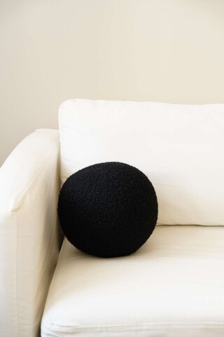 Perna, Teddy Top 25, 25x25x25 cm, 75% RECYCLED POLYESTER/25% POLYESTER, Negru