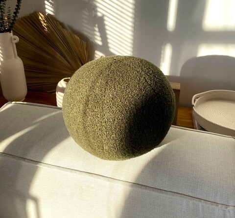 Perna, Teddy Top 25, 25x25x25 cm, 75% RECYCLED POLYESTER/25% POLYESTER, Kaki