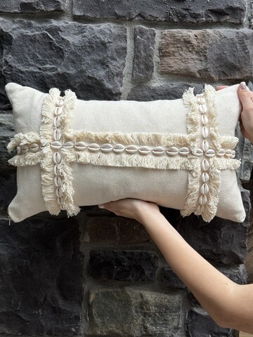 Husa de perna, Den001, 30x50 cm, 75% BUMBAC/25% SCOICI DE MARE, Bej
