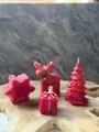 Set de lumanari, Christmas Candle Set14, 100% SOIA, Multicolor