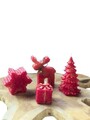 Set de lumanari, Christmas Candle Set14, 100% SOIA, Multicolor
