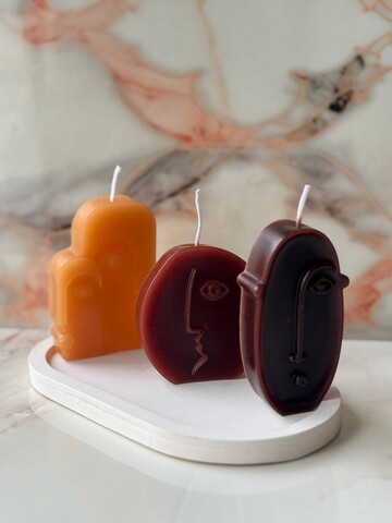 Set de lumanari, Glamour Candle 38ST, Beton, Multicolor