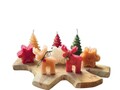 Set de lumanari, Christmas Candle Set12, 100% SOIA, Multicolor