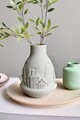 Vaza, Winter Village, 100% BIOPLASTIC, Alb