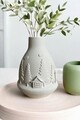 Vaza, Winter Village, 100% BIOPLASTIC, Alb
