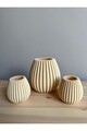 Trinket Set, Lighting Mushroom, 100% BIOPLASTIC, Crem/Maro
