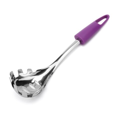 Lingura pentru paste Luigi Ferrero, FR-1916, 33 cm, inox, mov
