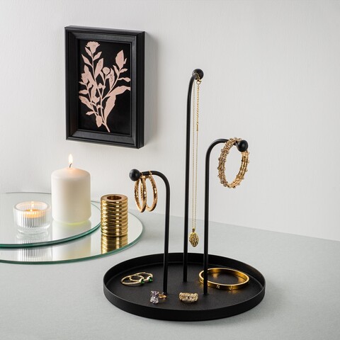 Decoratiune, Leros, Metal, Negru