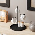 Decoratiune, Leros, Metal, Negru