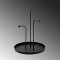 Decoratiune, Leros, Metal, Negru