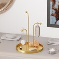 Decoratiune, Leros-B, Metal, Auriu